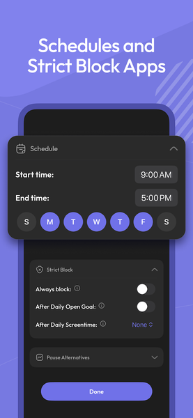 ScreenZen・Screen Time Control - عکس برنامه موبایلی اندروید
