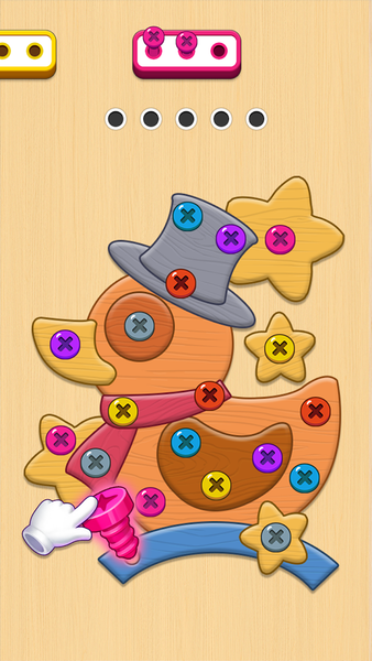 Screw Jam Master: Wood Puzzle - عکس بازی موبایلی اندروید