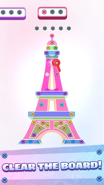 Screw Pin - Gameplay image of android game