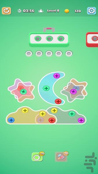 Screw Jam Master - Gameplay image of android game