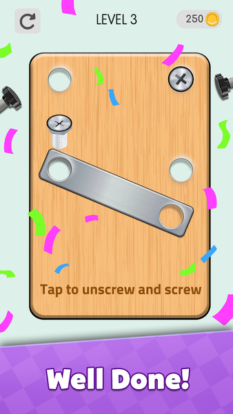 Screw Puzzle: Nuts And Bolts - عکس بازی موبایلی اندروید