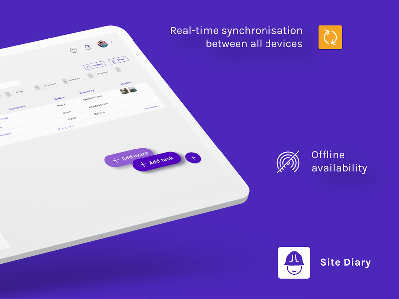 Site Diary - Construction - عکس برنامه موبایلی اندروید