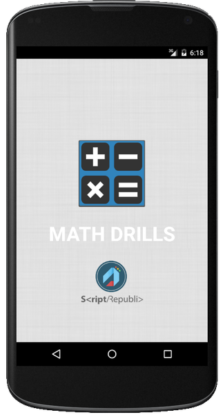 Math Drills - Image screenshot of android app