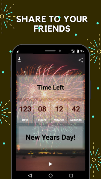 2025 New Year Countdown - Image screenshot of android app