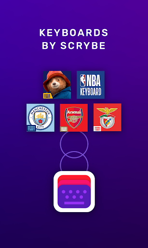Scrybe Keyboard - عکس برنامه موبایلی اندروید