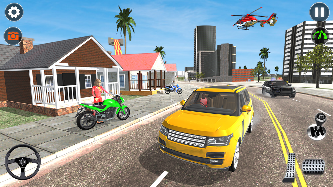 Indian Car Simulator: Car Game - عکس بازی موبایلی اندروید