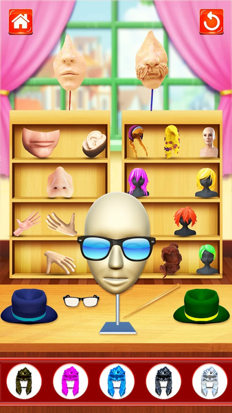 Sculpt Face Clay People Games - عکس برنامه موبایلی اندروید