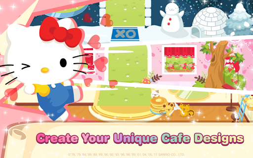 Hello Kitty Dream Cafe - Gameplay image of android game