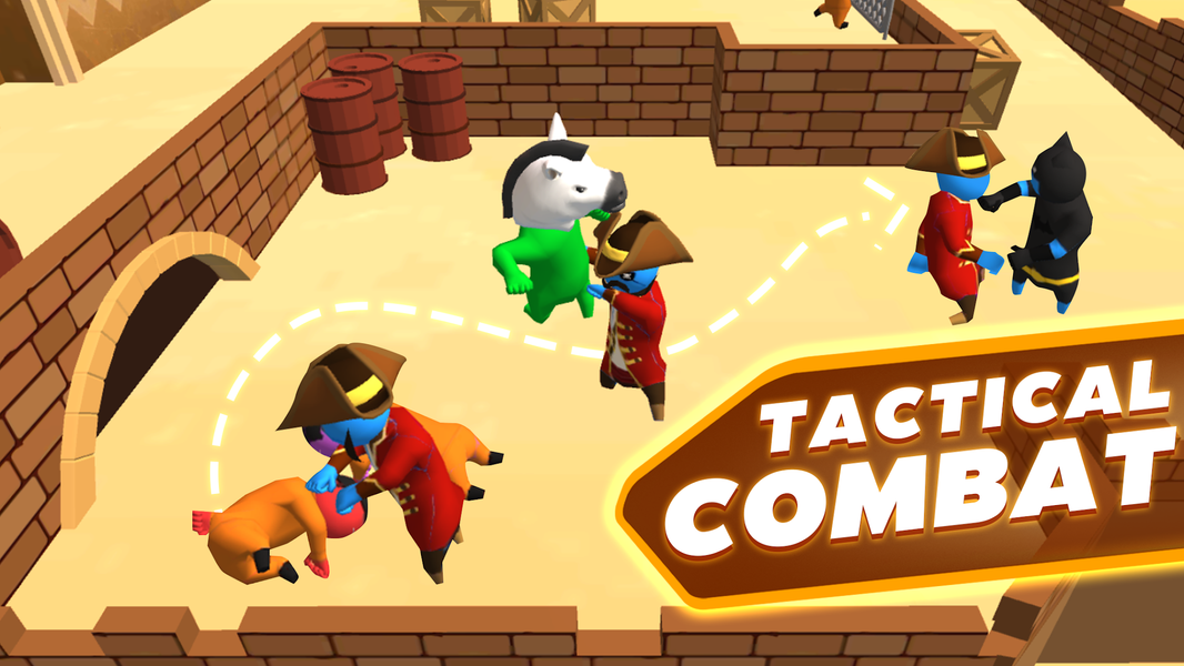Jelly Dudes: Ragdoll Party - عکس بازی موبایلی اندروید