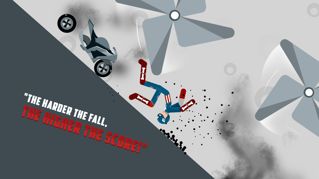 Ragdoll Stick Physics Hero - Gameplay image of android game