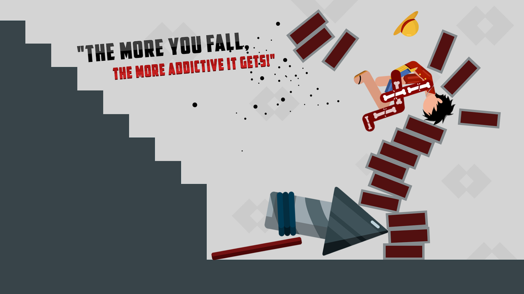 Ragdoll Stick Physics Hero - Gameplay image of android game