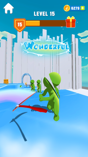 Sword Fight 3D - Ninja Slash - Gameplay image of android game