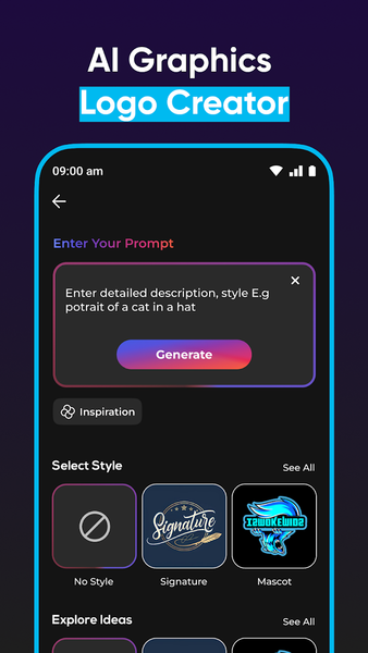 AI Logo Maker & Logo Creator - Image screenshot of android app
