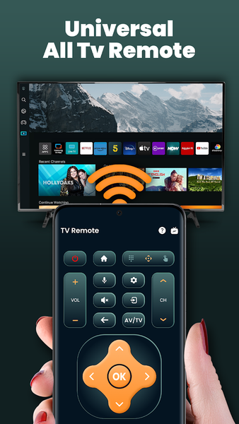 All Tv Remote Control-Smart Tv - عکس برنامه موبایلی اندروید