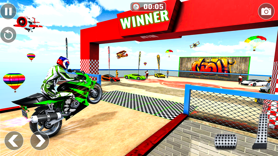 Bike Racing: Spider GT Bike ۳D - عکس بازی موبایلی اندروید
