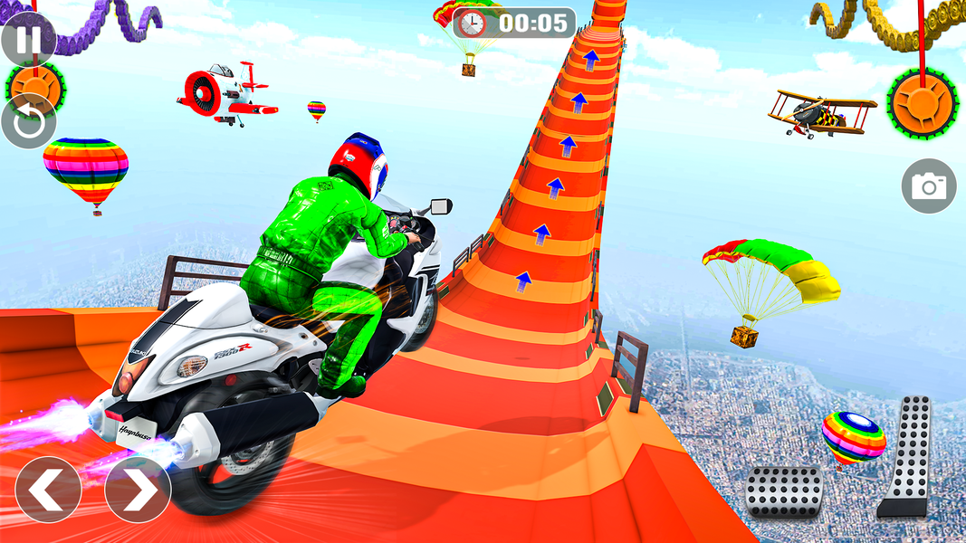 Bike Racing: Spider GT Bike ۳D - عکس بازی موبایلی اندروید