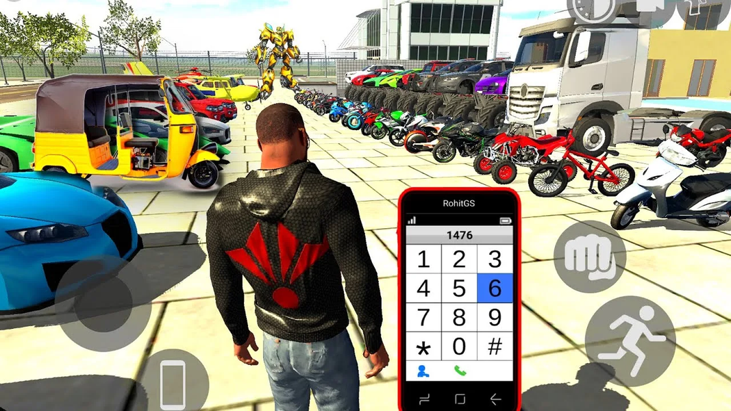Indian Bike 3D Driving Game - Image screenshot of android app