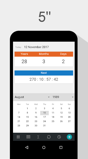 Age Calculator: Date of Birth - عکس برنامه موبایلی اندروید