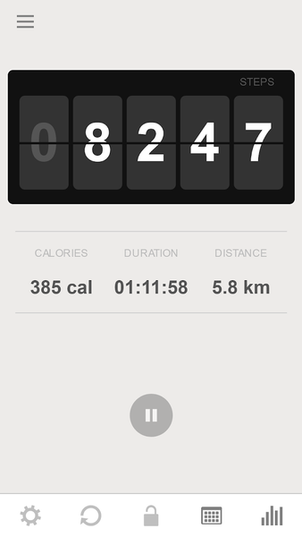 Pedometer - Step Counter - Image screenshot of android app