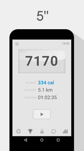 Step Counter - Calorie Counter - Image screenshot of android app