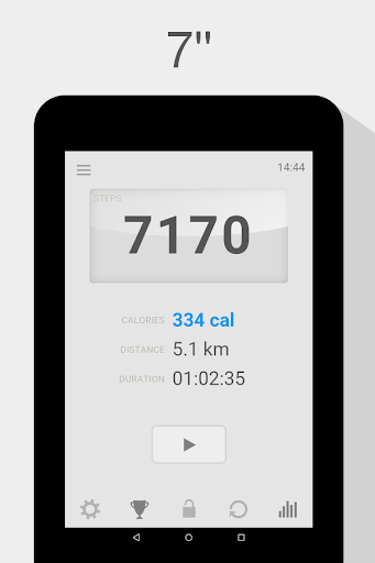 Step Counter - Calorie Counter - عکس برنامه موبایلی اندروید