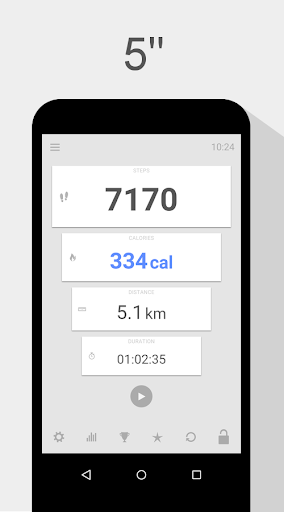 Step & Calorie Counter - Image screenshot of android app