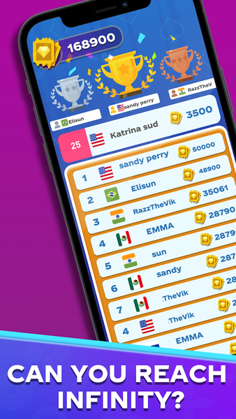 Money Merge Mania - Gameplay image of android game