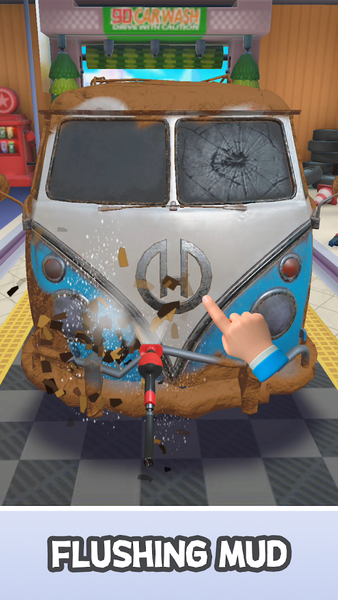 Magic Screw: Car Wash ASMR - Gameplay image of android game