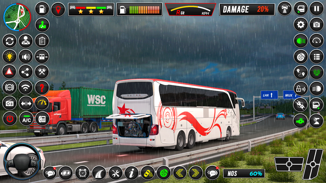 City Bus Driving-Bus Parking - عکس بازی موبایلی اندروید