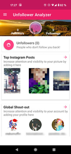 Unfollowers & Ghost Followers - Image screenshot of android app