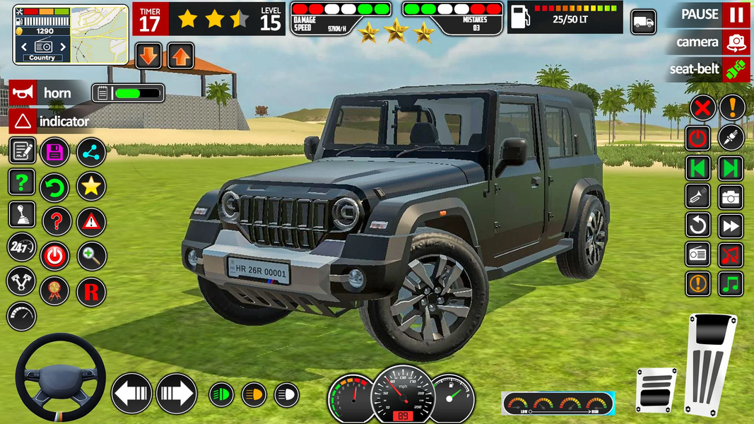 Jeep Driving Game: SUV Jeep - Gameplay image of android game