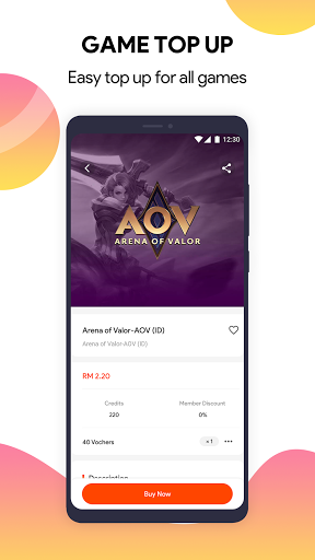 SEAGM - Games Topup, Gift Card - Image screenshot of android app