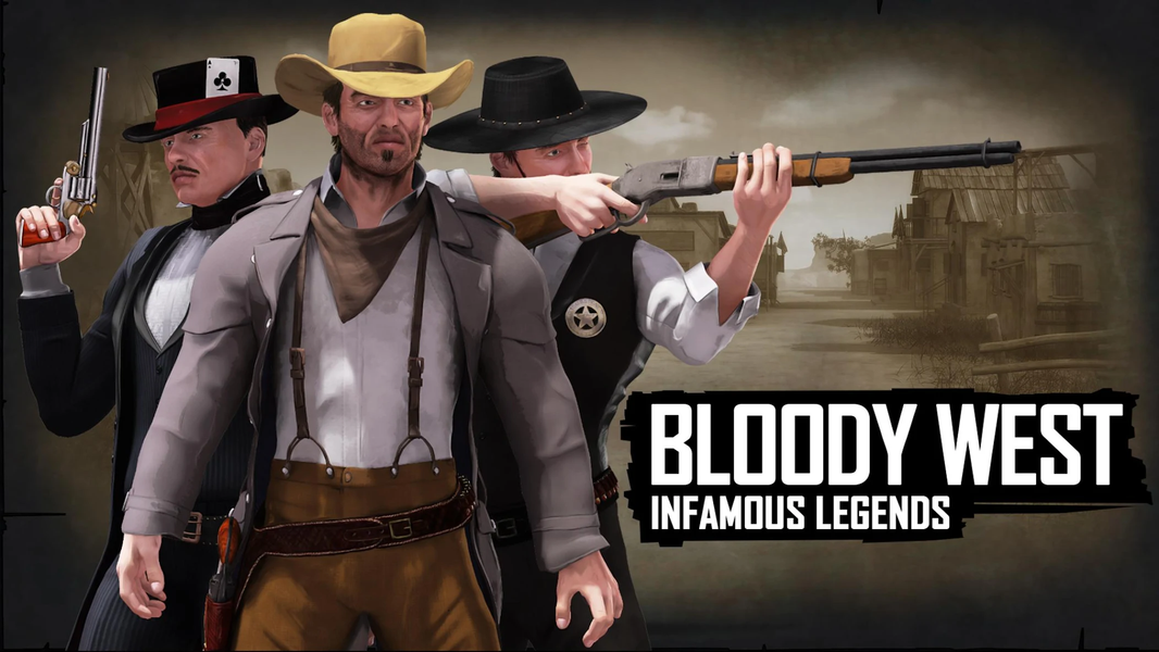 Bloody West: Infamous Legends - Image screenshot of android app