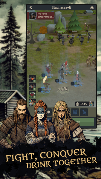 Vikings - True North - Gameplay image of android game