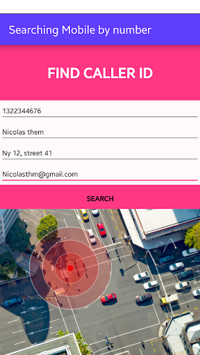 Find Mobile by number - Searching - Image screenshot of android app