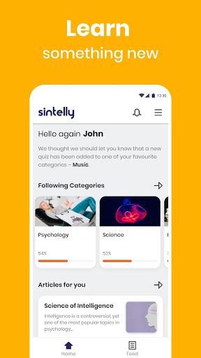 Sintelly: CBT Therapy Chatbot - Image screenshot of android app