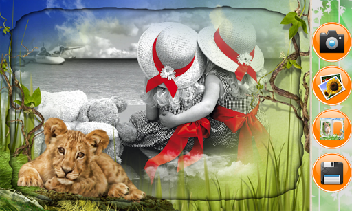 Animal Photo Frames - عکس برنامه موبایلی اندروید