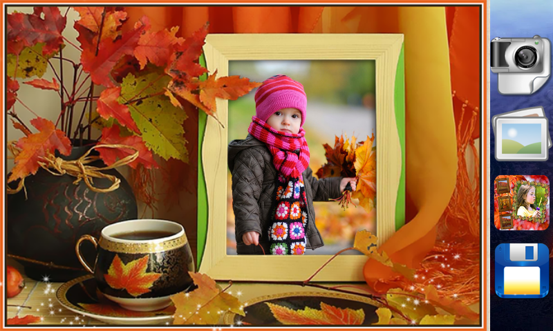 Autumn Photo Frames - Image screenshot of android app