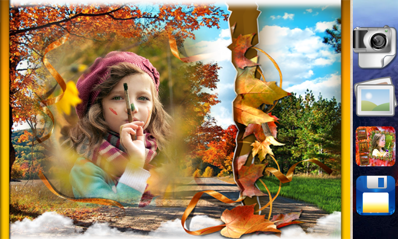 Autumn Photo Frames - Image screenshot of android app