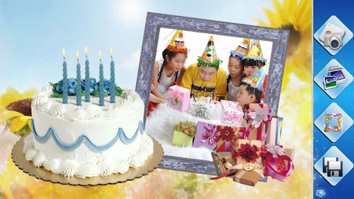 Birthday Frames - عکس برنامه موبایلی اندروید