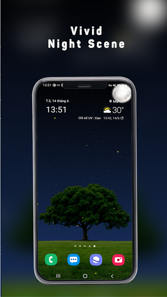Live Wallpaper HD - Day Night - Image screenshot of android app