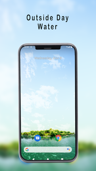 Live Wallpaper HD - Day Night - Image screenshot of android app