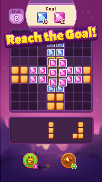 Blockblaster: Woody Block Game - عکس بازی موبایلی اندروید