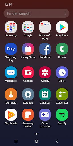 Samsung One UI Home - عکس برنامه موبایلی اندروید