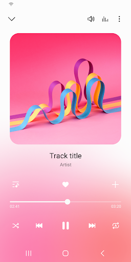 Samsung Music - Image screenshot of android app