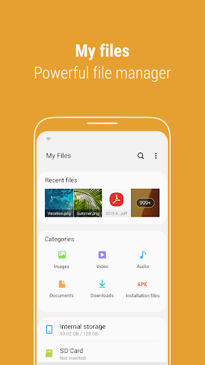 Samsung My Files – مدیریت فایل سامسونگ - Image screenshot of android app