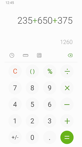 Samsung Calculator - ماشین حساب سامسونگ - عکس برنامه موبایلی اندروید