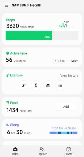 S Health - Image screenshot of android app