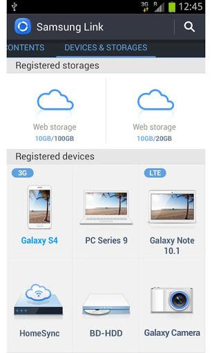 Samsung Link - عکس برنامه موبایلی اندروید