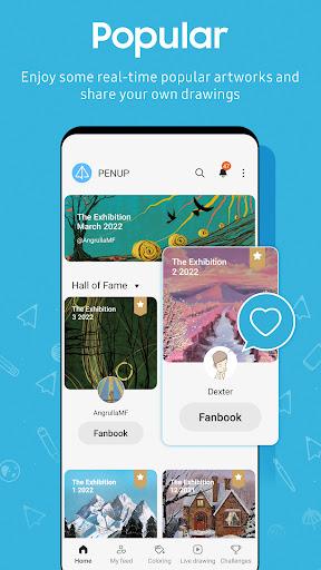 PENUP – Drawing-sharing SNS - Image screenshot of android app